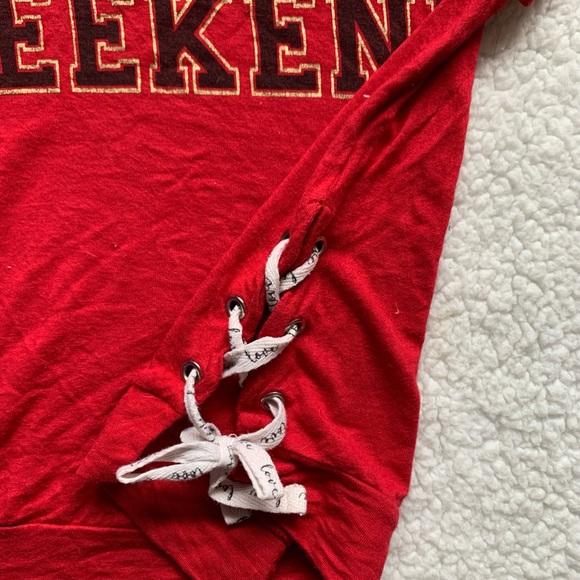 Ransom Girls size med red shirt - Picture 2 of 3